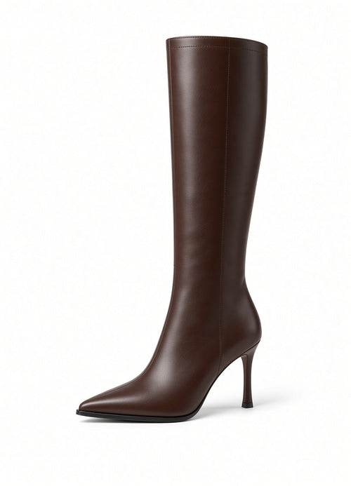 Ottavia Pointed-Toe Mid-Calf Boots
