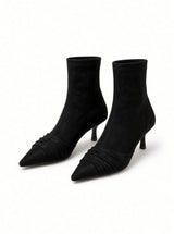 Wren Französische Wildleder-Stiefeletten mit spitzer Kappe