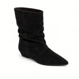Simone Suede Ankle Boots
