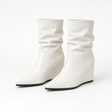 Josephine Slouchy Wedge Boots