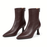Lucienne Pointed-Toe Ankle Boots