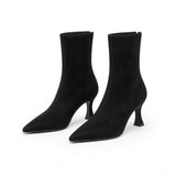 Ines Suede Ankle Boots