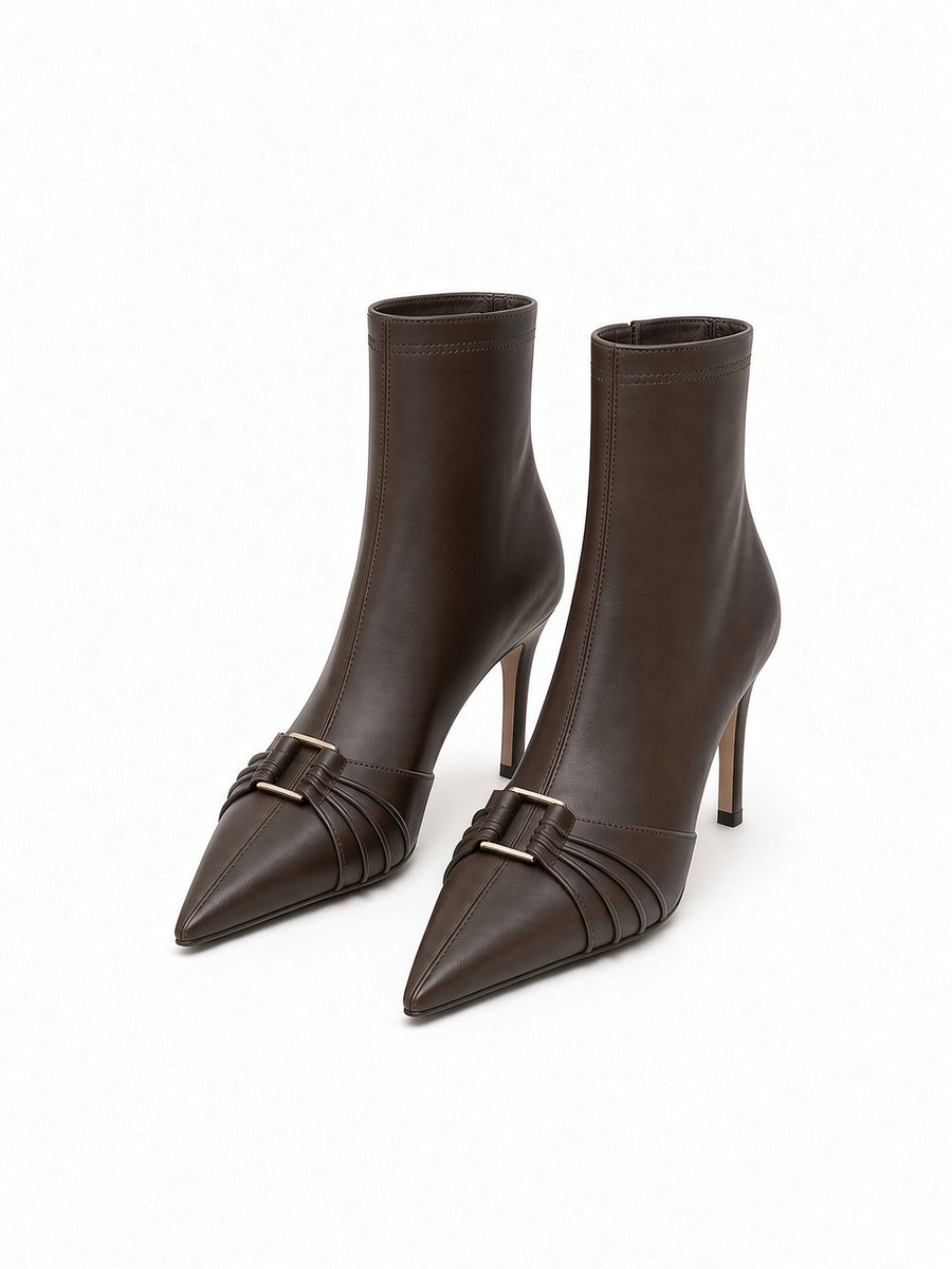 Rosalind Pointed-Toe Ankle Boots