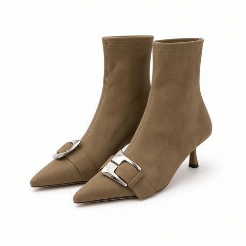 Anouk Suede Ankle Boots