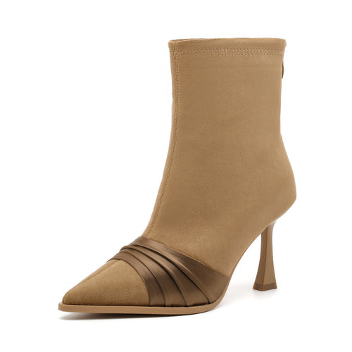 Elara Suede Ankle Boots