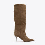 Amara Knee-High Suede Boots
